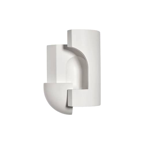 Soul Story 2 LED - Outdoor Outdoor wall light stone white / Concrete - DCW éditions - No. 2 / White - Concrete