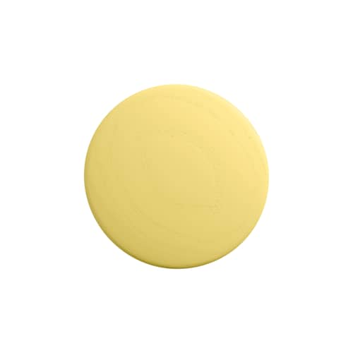 Patère The Dots Wood Small bois / Ø 9 cm - Exclusivité en édition limitée - Muuto - Jaune beurre (édition limitée) - Frêne teinté