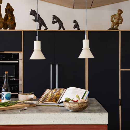 Pendelleuchte Type 80 metall beige - Anglepoise - Hell Dichtmasse - Aluminium