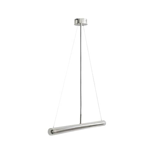 Suspension Frame LED / Ø 6 x L 98 cm - 101 COPENHAGEN - Chromé - Aluminium chromé, Verre