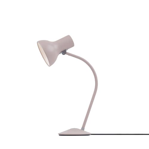 Type 75 Mini Table lamp metal grey / H 46 cm - Anglepoise - Grey-taupe - Aluminium, Cast iron, Steel