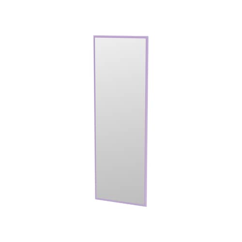 Colour Frame - Like Wall mirror wood purple / 35.4 x 105 x D 1.6 cm - MONTANA - Iridescent iris 164 -  Verre miroir, Lacquered MDF
