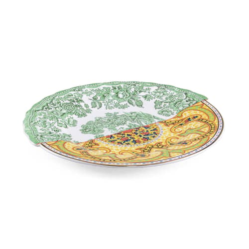 Assiette à dessert Hybrid Sravasti céramique multicolore / Ø 20 cm - Seletti - Sravasti - Porcelaine