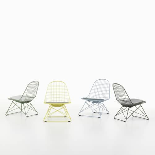 Coussin d\'assise Soft Seat OUTDOOR tissu gris / type B - L 41,5 x P 37 cm - Vitra - Gris (tissu Simmons 55) - Mousse polyuréthane, Tissu outdoor