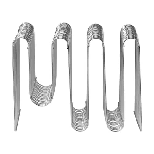 AYTM Curva Magazine holder - silver | Made In Design UK