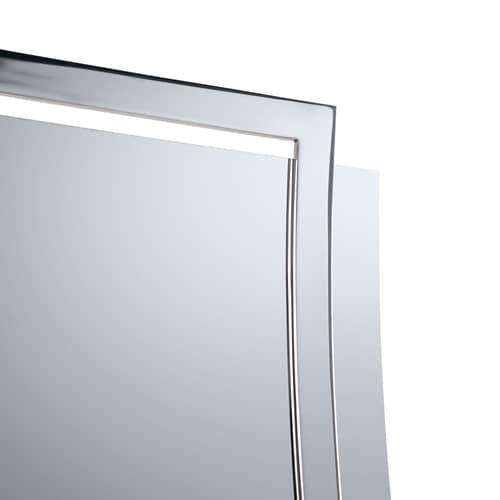 Miroir à poser Qua A3 métal / L 26 x H 46.8 cm - BANG - Miroir - Acier inoxydable
