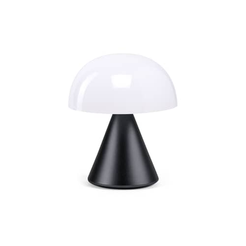 Lampe sans fil rechargeable Mina Mini LED métal plastique gris / H 8,3 cm / INDOOR - Lexon - Gris métallique - ABS, Aluminium