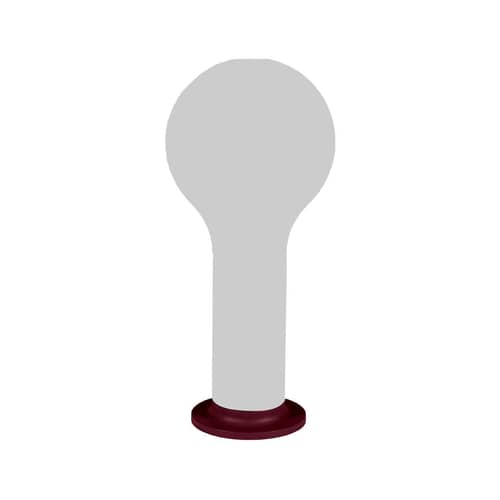 Socle aimanté  métal violet / Pour lampe sans fil Aplô LED - Fermob - Cerise noire - Aluminium