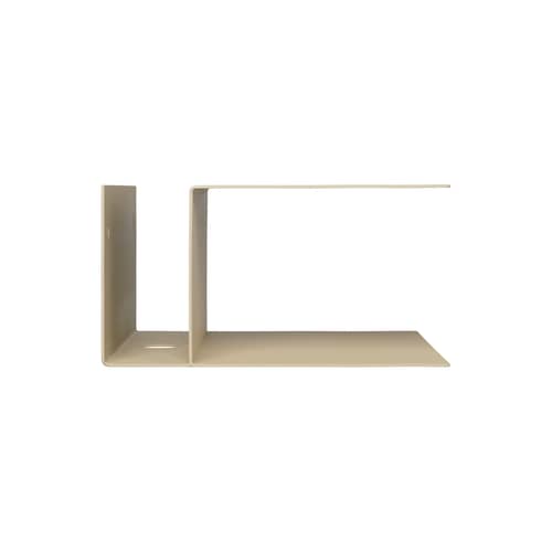 Table de chevet murale Lager / L 35 x Prof. 30 x H 15,5 cm - Ferm Living - Beige Cachemire - Fer thermolaqué