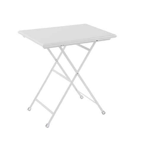 Table pliante Arc en Ciel / 70 x 50 cm - Emu - Blanc - Acier verni