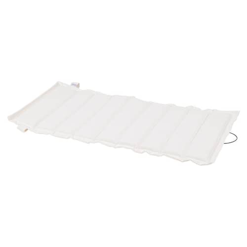  Cushion textile white / For low armchairs Luxembourg - Fermob - Cotton white - Cloth, Foam