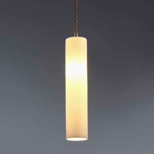 Olympia n°3 Pendant ceramic white / Ø 5.5 x H 27 cm - Serax - N°3 / Ø 5.5 x H 27 cm - China