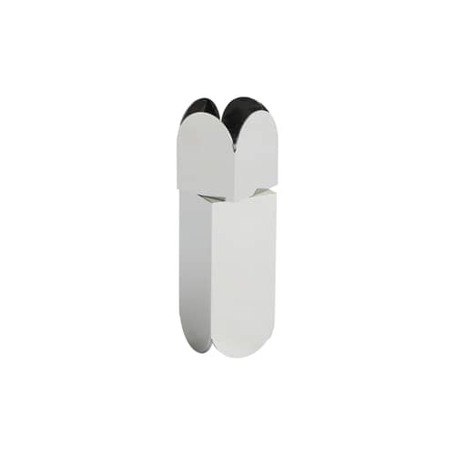 Arcs Large Spice mill metal silver / H 17 cm - Hay - Mirror - Stainless steel