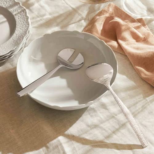 Couverts à salade Dressed métal - Alessi - Couverts à salade - Acier - Acier inoxydable