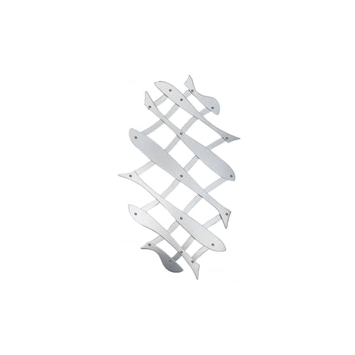 Dessous de plat Pescher métal extensible - Alessi - Acier - Acier inoxydable