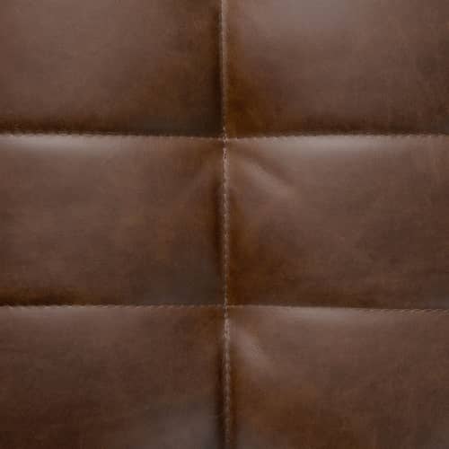 Lounge Sessel N701 leder braun - Ethnicraft - Kastanie - Anilinleder, Hochdichter PU-Schaum, Holz