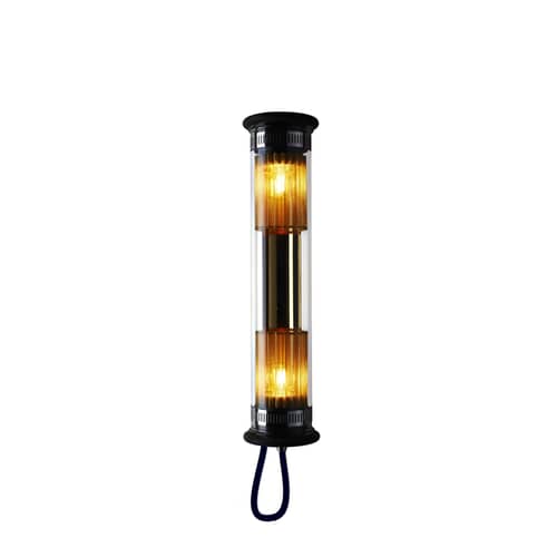 Applique d\'extérieur In The Tube 100-500   / L 52 cm - DCW éditions - Or - Acier inoxydable, Laiton, Verre borosilicaté