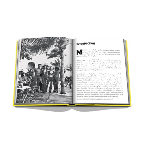 Livre Miami Beach / Langue Anglaise - Editions Assouline - Miami Beach - Lin, Papier