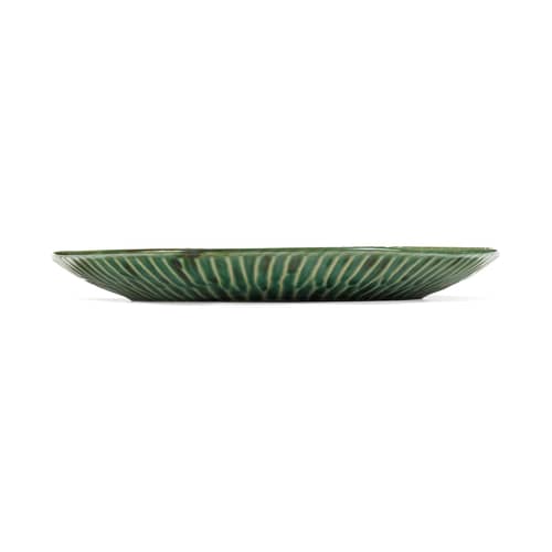 Set de 2 assiettes Verde Lanza / Ø 27 cm - Serax - Ø 27 cm - Grès émaillé