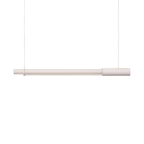 Pendelleuchte In Fine LED glas weiß / L 105 cm - DCW éditions - Weiß - Aluminium, Glas