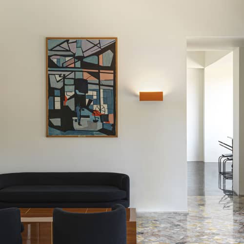 Radieuse by Le Corbusier Wall light metal green green metal / 1949 reissue - Nemo - Green - Painted metal