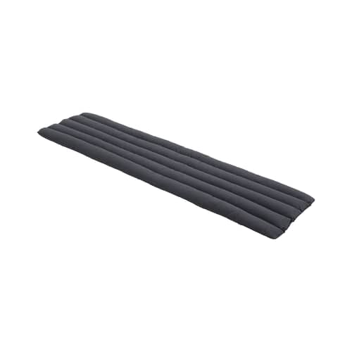 Accessoire  tissu gris / Matelas Soft Quilted - Pour transat Palissade - Hay - Matelas Soft Quilted / Anthracite - Mousse polyuréthane, Tissu oléfine