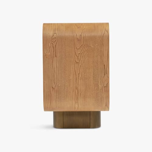 Buffet Leylia legno naturale / L 150 cm - NV GALLERY - / L 150 cm - Bois composite, Impiallacciatura in frassino