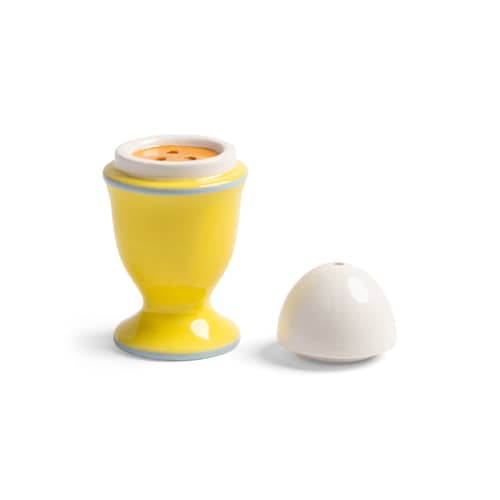Egg Salt and pepper set ceramic yellow - & klevering - Yellow - Sandstone