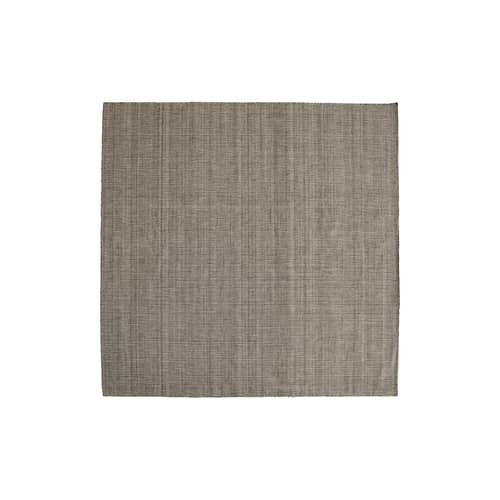 Tapis d\'extérieur Haze noir / 230 x 230 cm - Hay - Noir - Polyester recyclé, Viscose