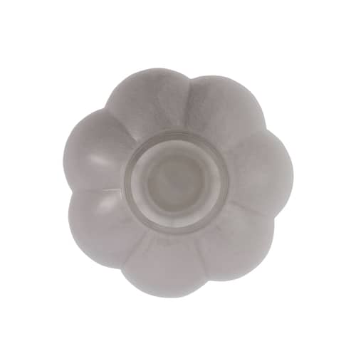 Vase Uva / Ø 32 x H 35 cm - AYTM - H 35 cm /Gris colombe - Verre soufflé bouche