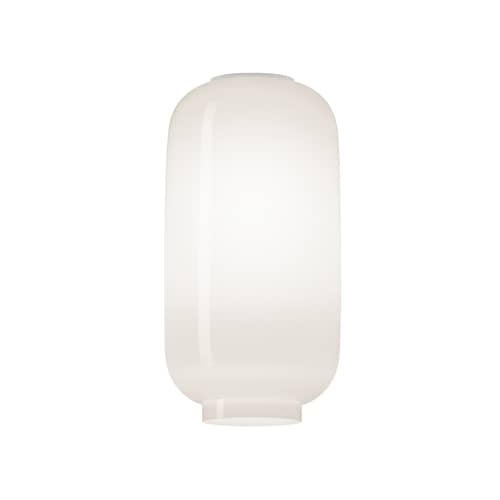 Deckenleuchte Chouchin Bianco n°2 glas weiß / Ø 22 x H 43 cm - / Glas - Foscarini - Weiß - mundgeblasenes Glas