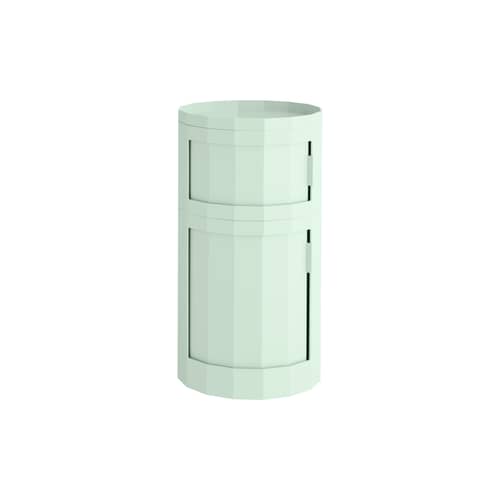 Rangement Facet High / H 65 cm - 2 portes - Hay - Vert menthe - ABS recyclé