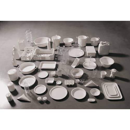 Service à café Estetico Quotidiano céramique blanc / Pour 6 personnes - Seletti - Pour 6 personnes /  Blanc - Porcelaine