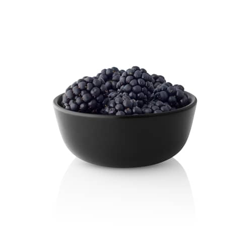 Bol Nordic Kitchen céramique noir / 0.15l - Ø 10 cm / Grès - Eva Trio - Ø 10 cm / Noir mat - Grès