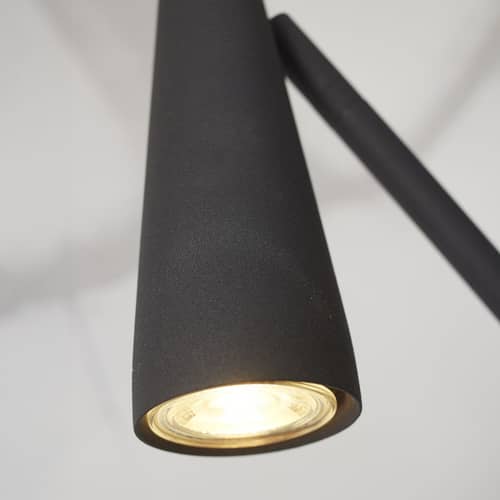 Bordeaux Floor lamp metal black / Steerable - It\'s about Romi - Black - Iron