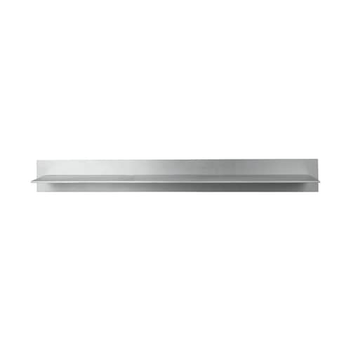 Étagère Lager Single Large métal / L 85 x H 10 x P 15 cm - Ferm Living - L 85 cm - Aluminium brossé