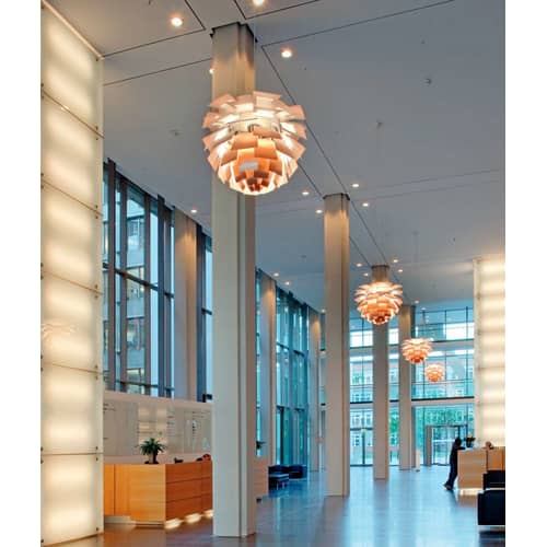 Suspension PH Artichoke métal / Ø 60 cm - Poul Henningsen, 1958 - Louis Poulsen - Acier inox - Acier, Aluminium
