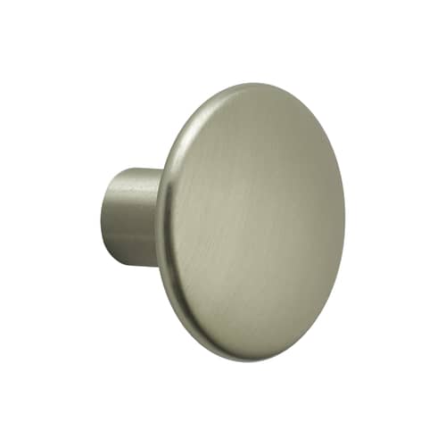 The Dots Metal Hook metal green / Ø 3.9 cm - Lars Tornoe, 2007 - Muuto - Light green - Anodized aluminium