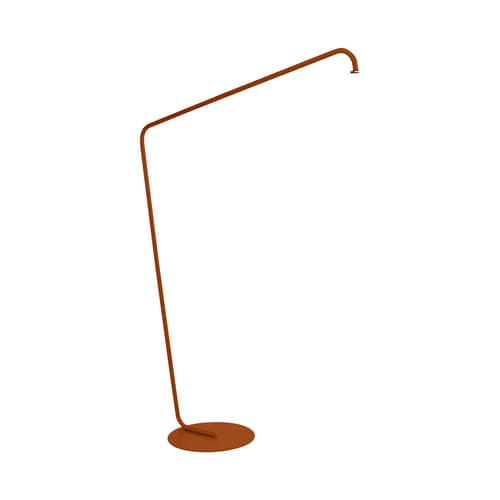 Accessoire  métal orange / Pied déporté pour lampes Balad - H 190 cm - Fermob - Orange confite - Acier peint