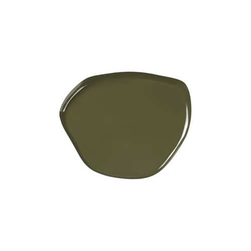 Plateau Mie Medium métal vert / 27 x 34 cm - BROSTE COPENHAGEN - Vert - Fer