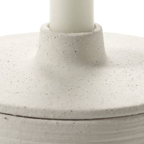 Portacandela Mira ceramica beige / Scatola - Serax - Beige - Gres