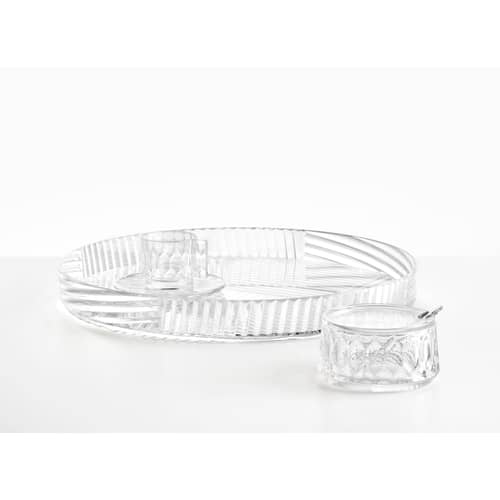 Zuckerdose Jellies Family plastikmaterial transparent / mit Löffel - Kartell - Transparent (farblos) - Thermoplastisches Polykarbonat