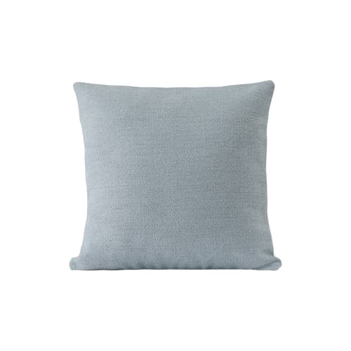 Mingle Cushion textile blue / 45 x 45 cm - Muuto - Sky blue / Mint green - Kvadrat fabric, Polyester