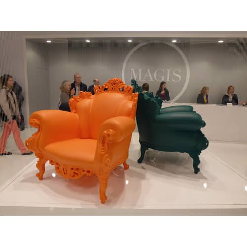 Fauteuil Magis Proust plastique multicolore / Alessandro Mendini, 2011 - Magis - Multicolore - Polyéthylène rotomoulé