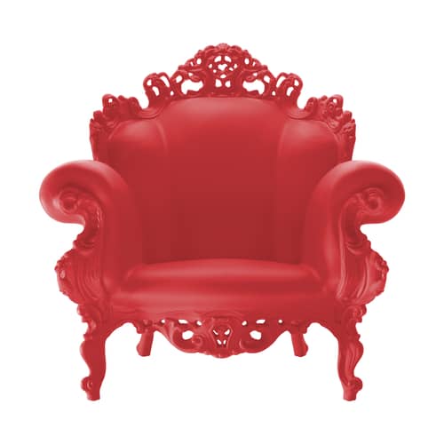 Fauteuil Magis Proust plastique rouge - Magis - Rouge - Polyéthylène rotomoulé