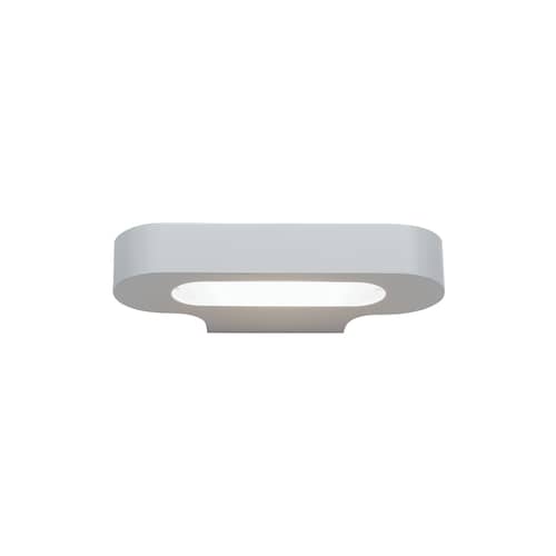 Lampada da parete Talo metallo bianco versione alogena - Artemide - Bianco - alluminio verniciato