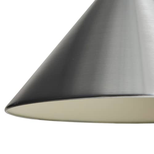 Pendelleuchte Compass metall / Ø 43 cm - Hay - Gebürstetes Aluminium - gebürstetes Aluminium