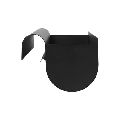 Uma Medium Window box to hang metal black / L 45 cm - Ferm Living - Black - Steel