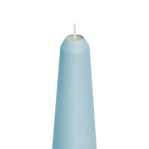 Bougeoir Spire métal bleu Small / H 26 cm - Fatboy - Bleu givré - Aluminium