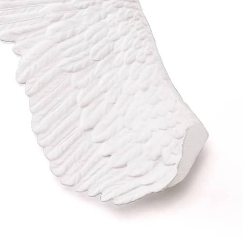 Dekoration Memorabilia Mvsevm keramik weiß / Linker Flügel - H 80 cm - Seletti - Links / Weiß - Porzellan